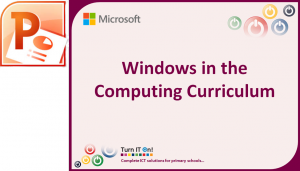 Windows in the computing curriculum