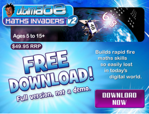 maths invaders