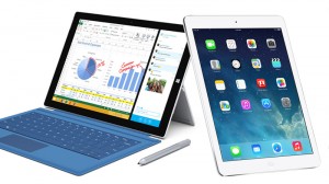 Surface Pro 3 and the iPad Air