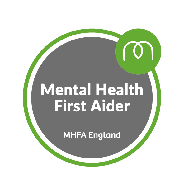 mental health first aider badge